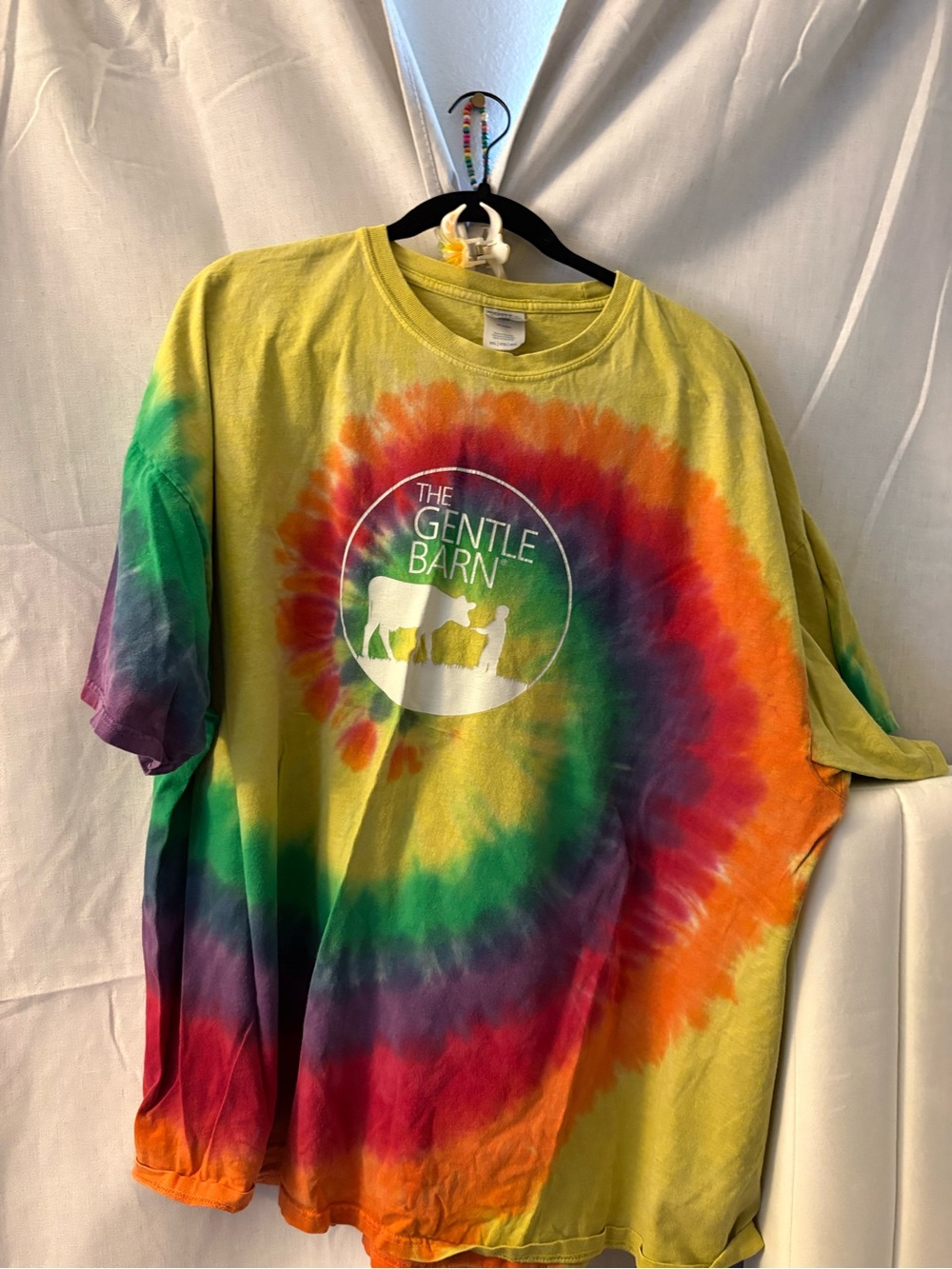 The Gentle Barn Tie-Dye Logo Tee - Multicolor